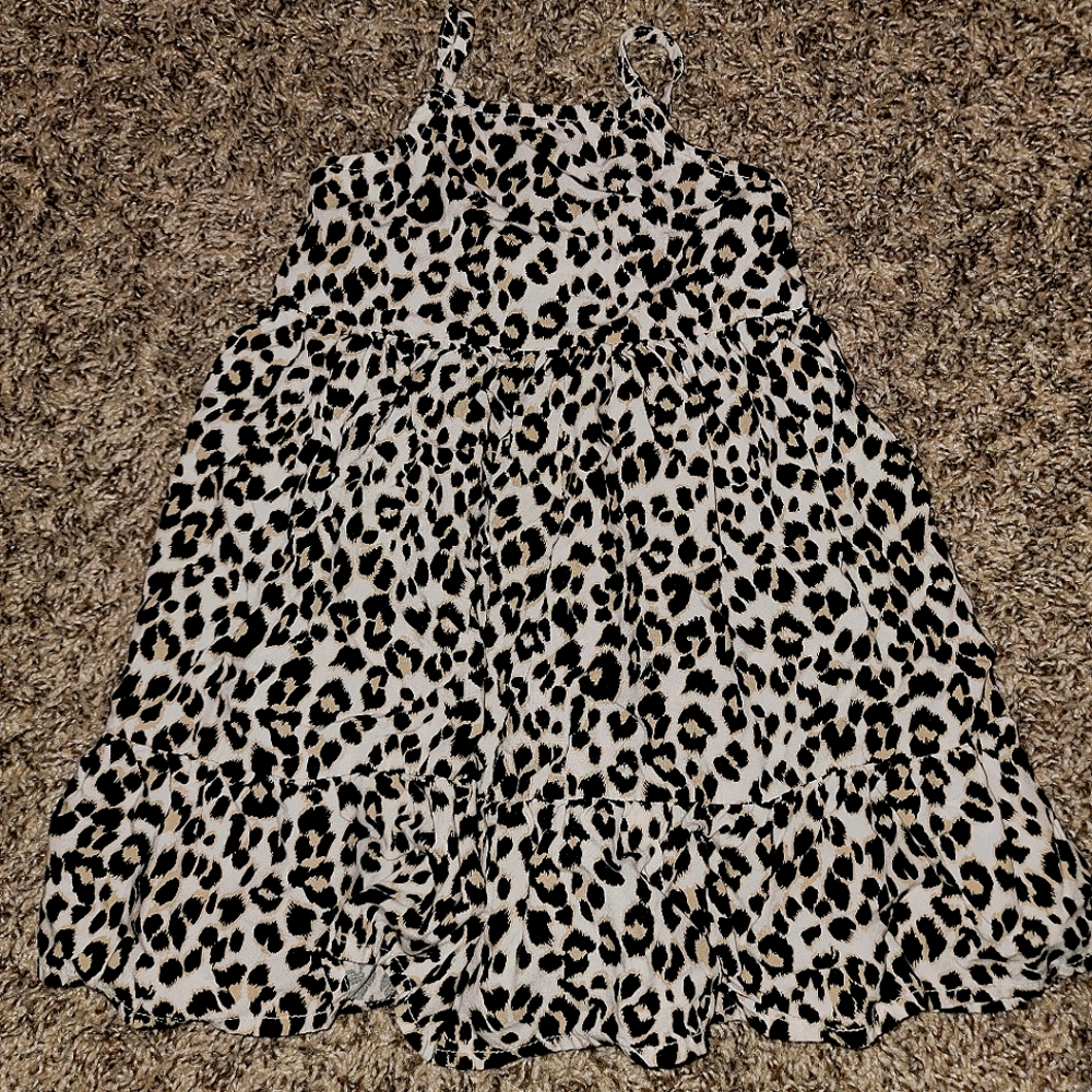 Leopard print dress
